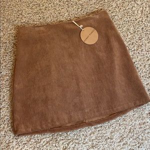 Corduroy skirt